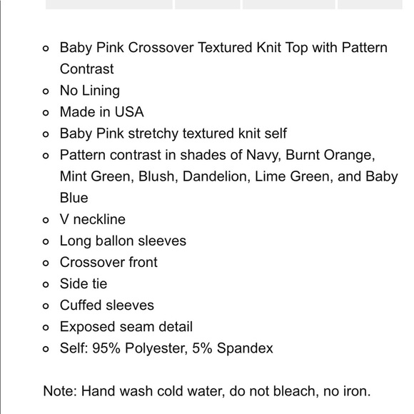 Wrap style top with side tie - Picture 4 of 5